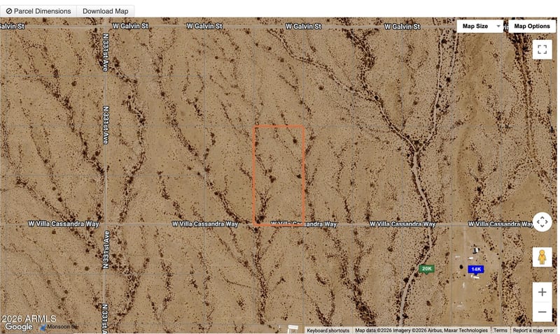 0 W Villa Cassandra Way/n 331st Av -- #93, Wittmann, AZ 85361