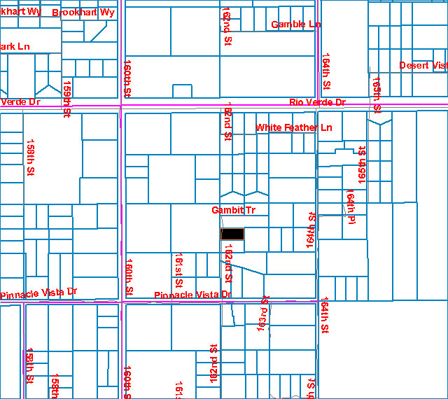 0274xx 162nd St #metes and bounds, Scottsdale, AZ 85262