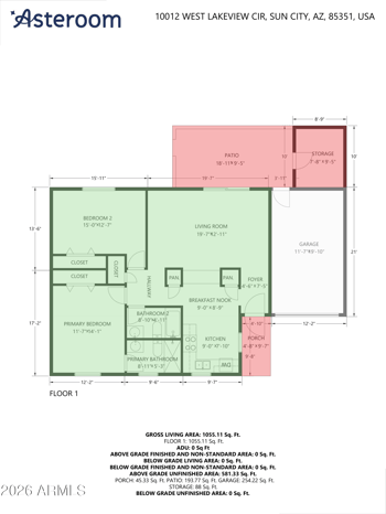 10012 Lakeview Cir, Sun City, AZ 85351