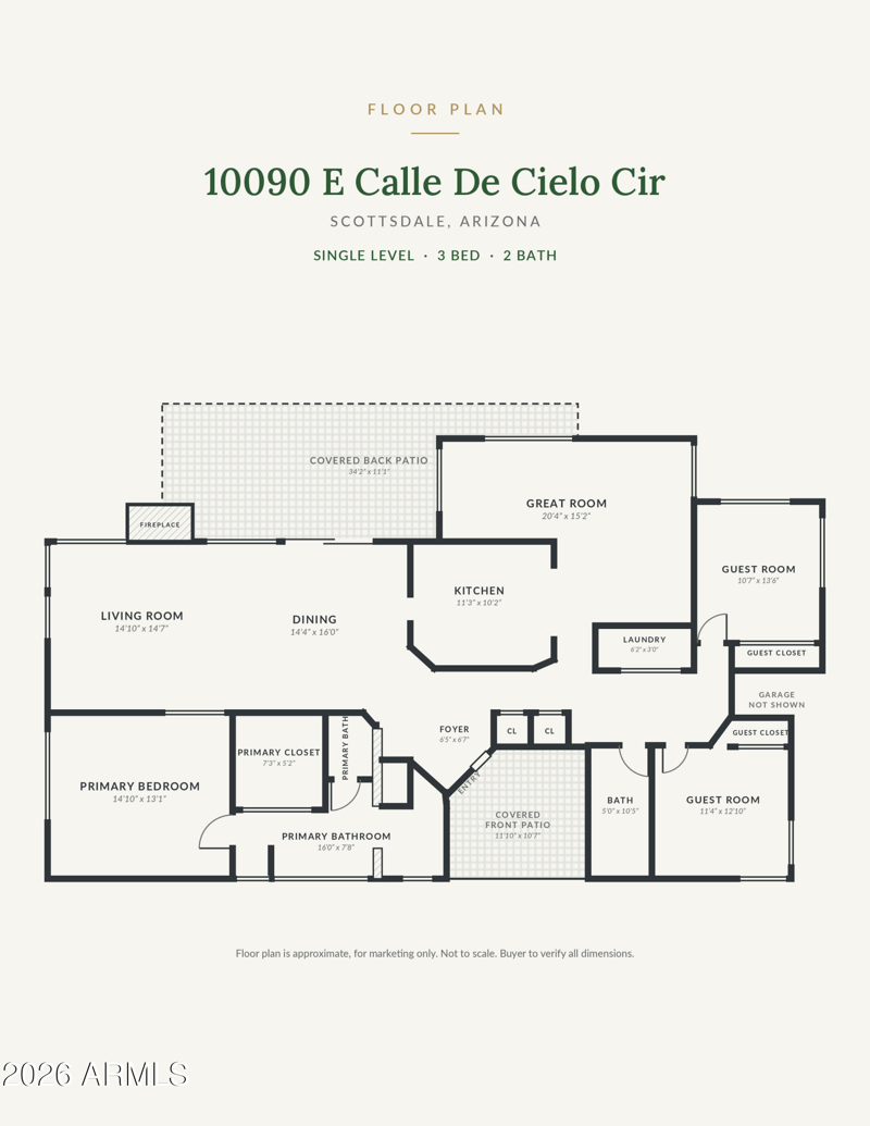 10090 E Calle De Cielo Cir, Scottsdale, AZ 85258