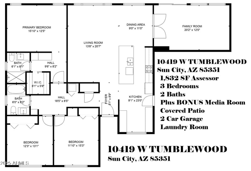 10419 Tumblewood Dr, Sun City, AZ 85351