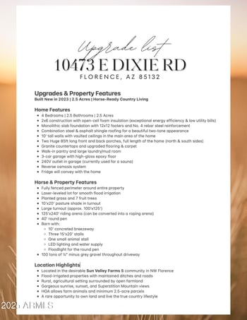 10473 Dixie Rd, Florence, AZ 85132