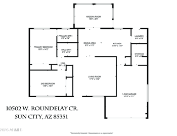 10502 Roundelay Cir, Sun, AZ 85351