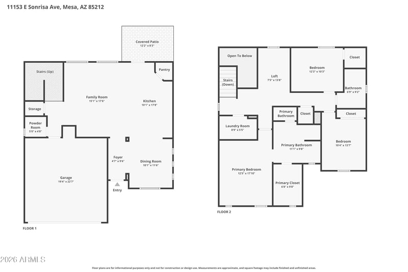 11153 E Sonrisa Ave, Mesa, AZ 85212