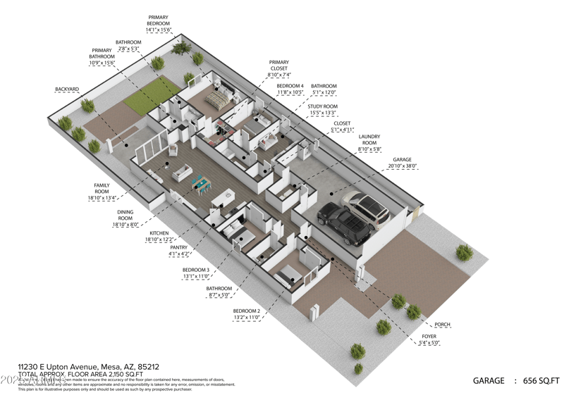 11230 Upton Ave, Mesa, AZ 85212