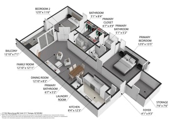 1125 E Broadway Rd #217, Tempe, AZ 85282