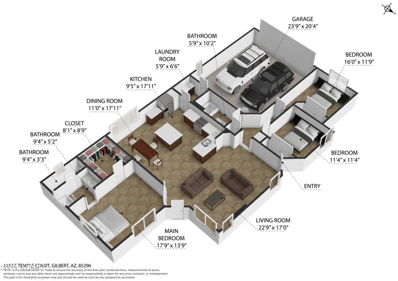 1157 Temple Ct, Gilbert, AZ 85296