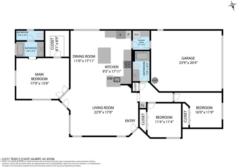 1157 Temple Ct, Gilbert, AZ 85296