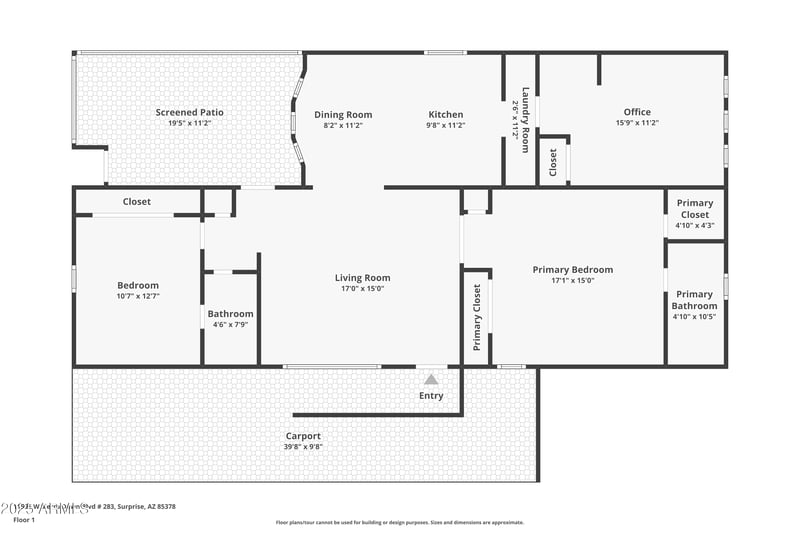 11596 Sierra Dawn Blvd #283, Surprise, AZ 85378