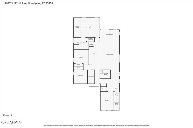 11957 S 172nd Ave, Goodyear, AZ 85338