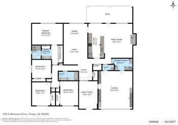 1216 Wesleyan Dr, Tempe, AZ 85282