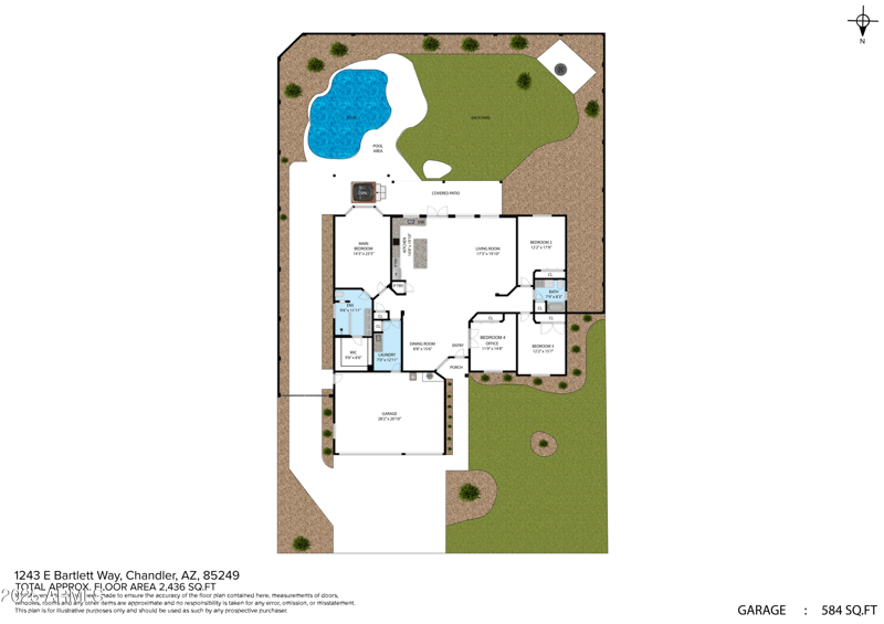 1243 Bartlett Way, Chandler, AZ 85249