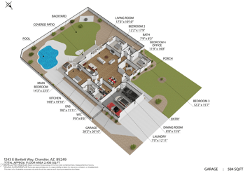 1243 Bartlett Way, Chandler, AZ 85249