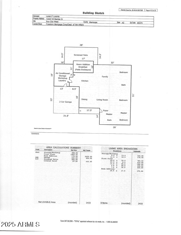 12442 Marble Dr, Sun City West, AZ 85375
