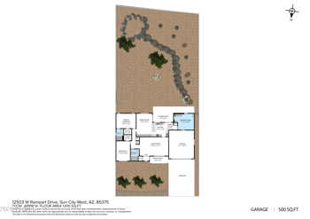 12503 Rampart Dr, Sun City West, AZ 85375