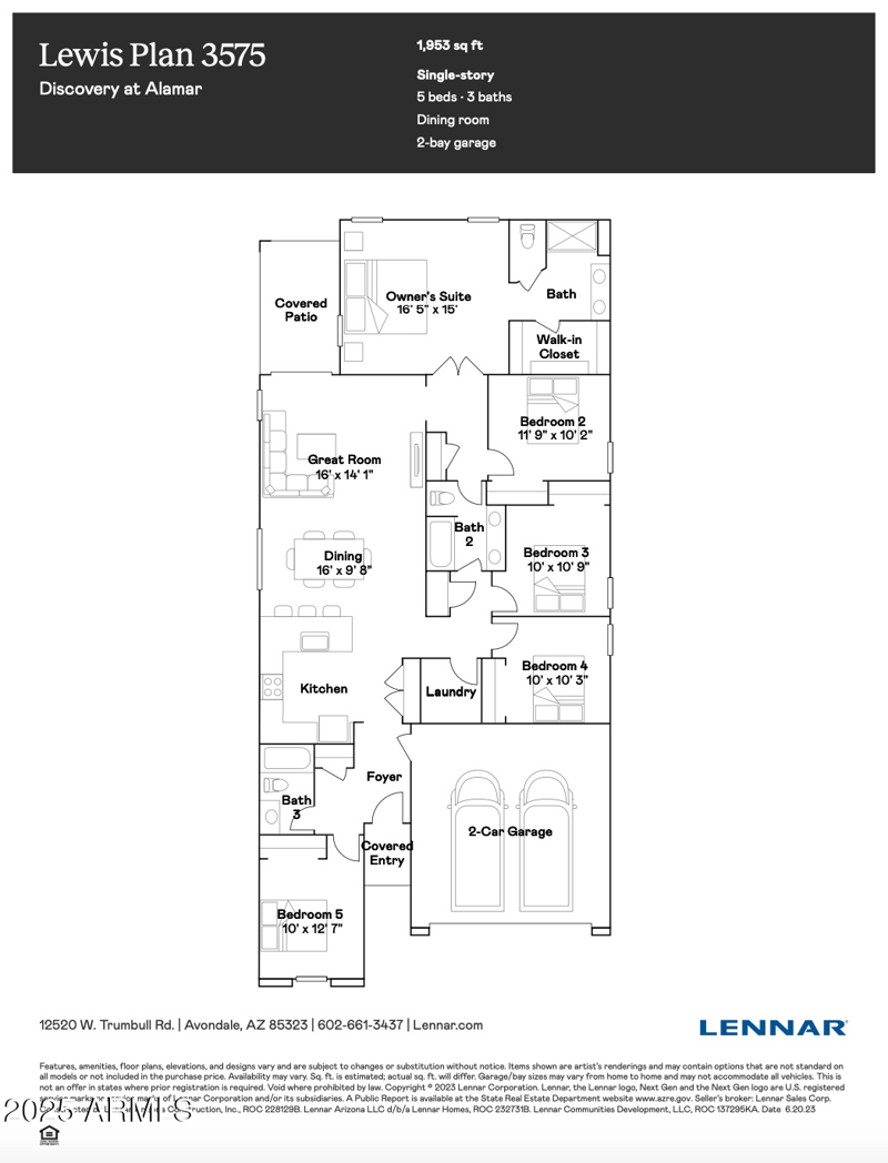 12524 W Trumbull Rd, Avondale, AZ 85323