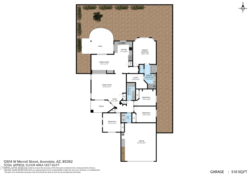 12614 Merrell St, Avondale, AZ 85392