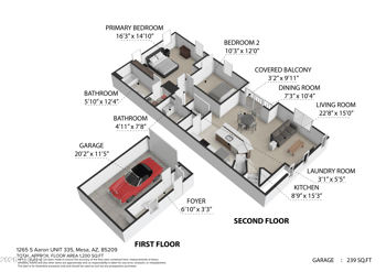 1265 Aaron St #335, Mesa, AZ 85209