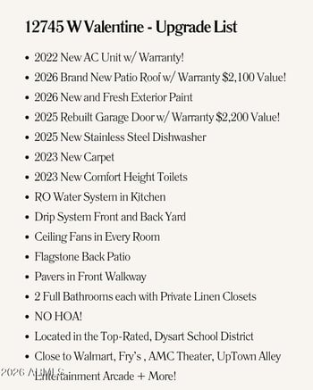 12745 Valentine Ave, El Mirage, AZ 85335