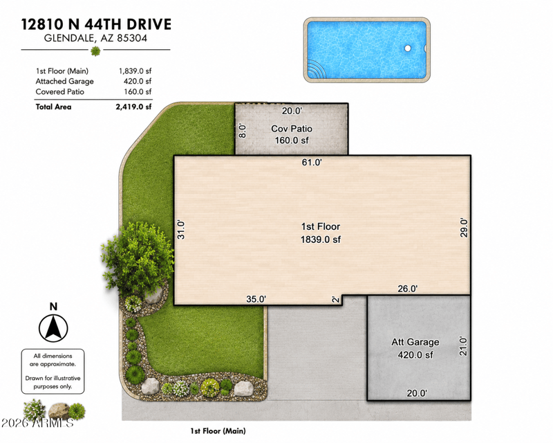 12810 44th Dr, Glendale, AZ 85304