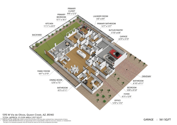 1315 Via De Olivos --, San Tan Valley, AZ 85140