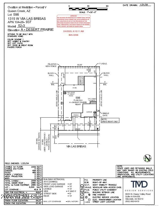 1315 Via Las Brisas --, Queen Creek, AZ 85140