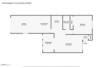 13216 W Aleppo Dr, Sun City West, AZ 85375