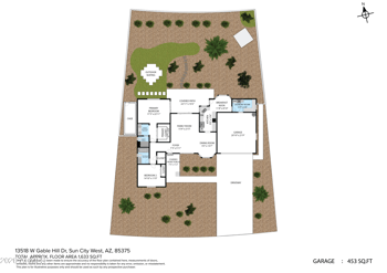 13518 W Gable Hill Dr, Sun City West, AZ 85375