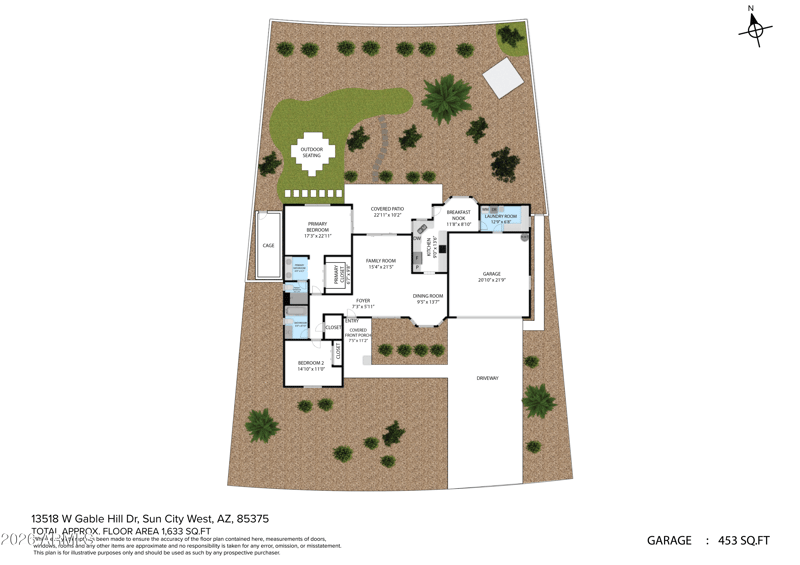 13518 Gable Hill Dr, Sun City West, AZ 85375