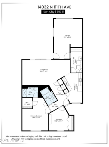 14032 N 111th Ave, Sun City, AZ 85351