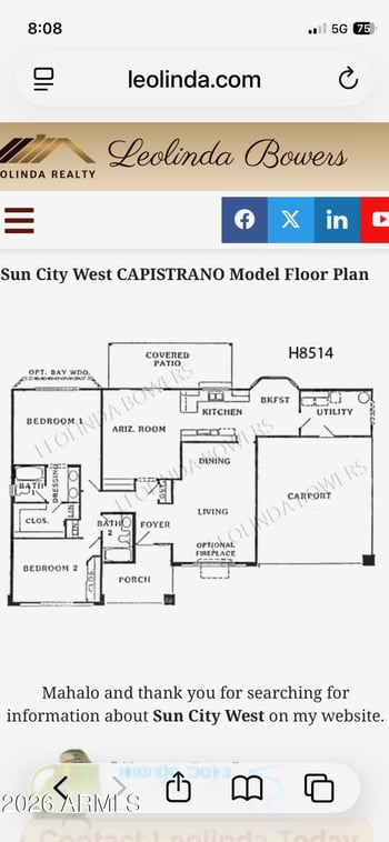 14313 W Yukon Dr, Sun City West, AZ 85375