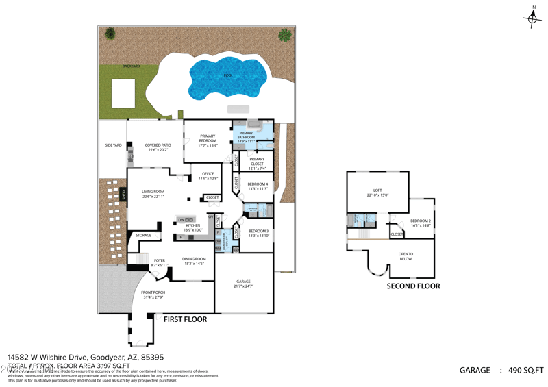 14582 Wilshire Dr, Goodyear, AZ 85395