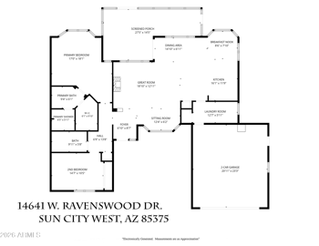 14641 W Ravenswood Dr, Sun City West, AZ 85375