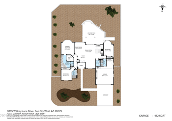 15105 Greystone Dr, Sun City West, AZ 85375