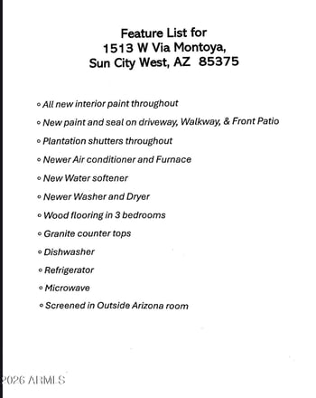 15113 Via Montoya --, Sun City West, AZ 85375