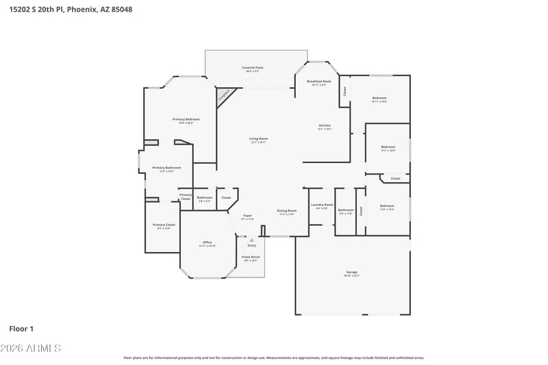15202 S 20th Pl, Phoenix, AZ 85048