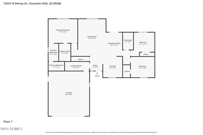 15237 Del Ray Dr, Fountain Hills, AZ 85268