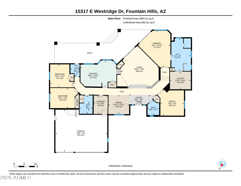15317 Westridge Dr, Fountain Hills, AZ 85268