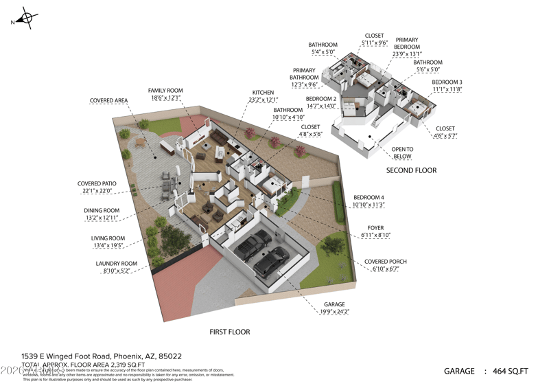 1539 E Winged Foot Rd, Phoenix, AZ 85022