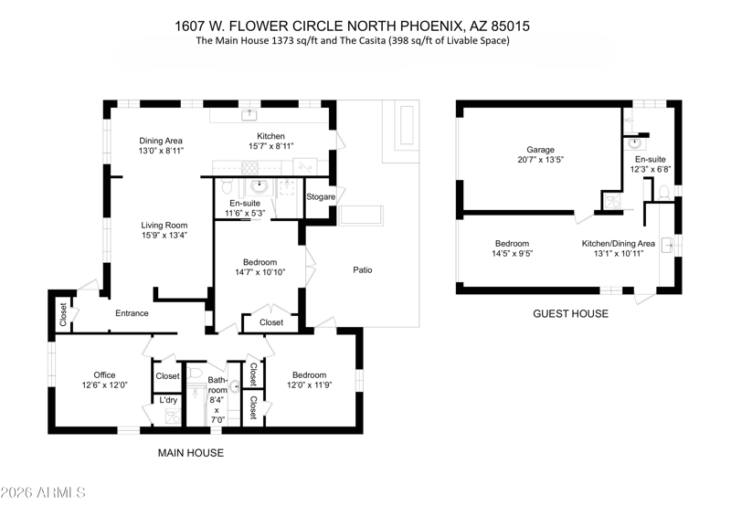 1607 W Flower Cir N, Phoenix, AZ 85015