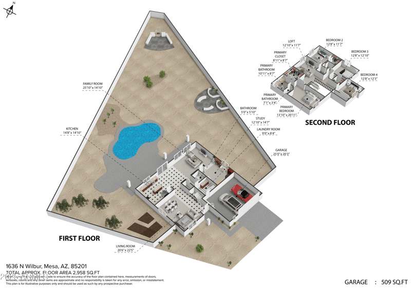 1636 Wilbur --, Mesa, AZ 85201