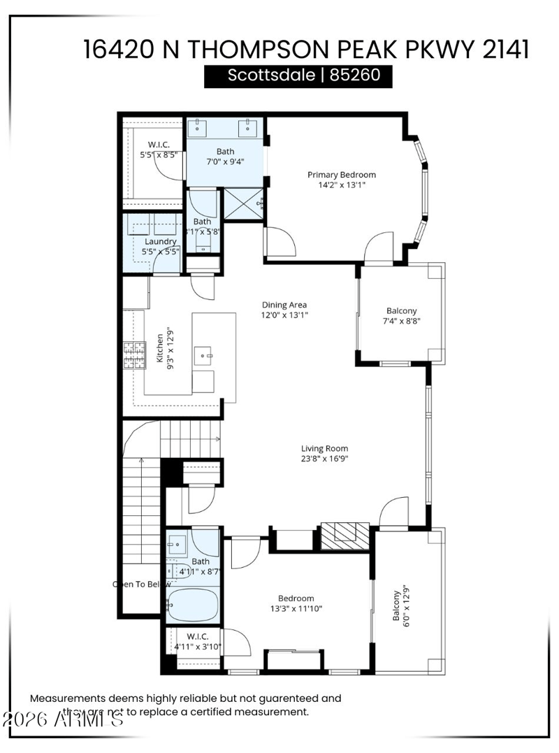 16420 Thompson Peak Pw #2141, Scottsdale, AZ 85260