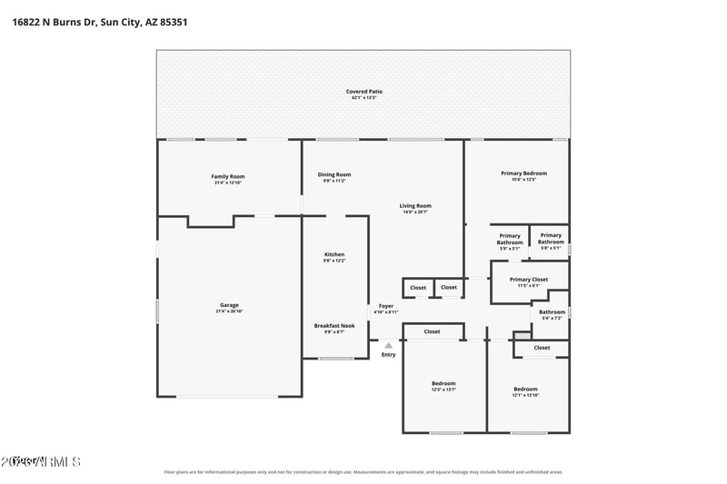 16822 N Burns Dr, Sun City, AZ 85351