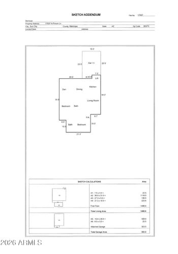 17037 N Pinion Ln, Sun City, AZ 85373