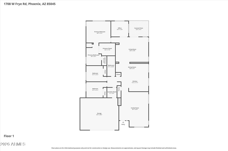 1708 W Frye Rd, Phoenix, AZ 85045