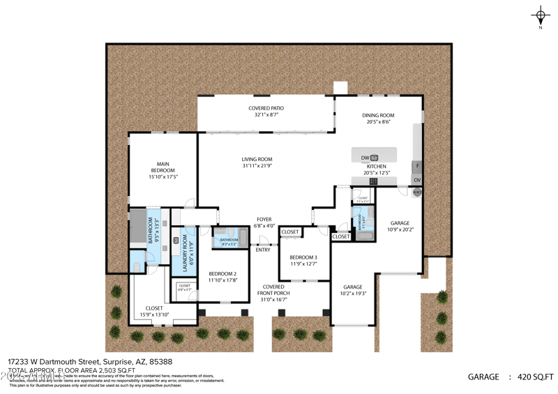 17233 Dartmouth St, Surprise, AZ 85388