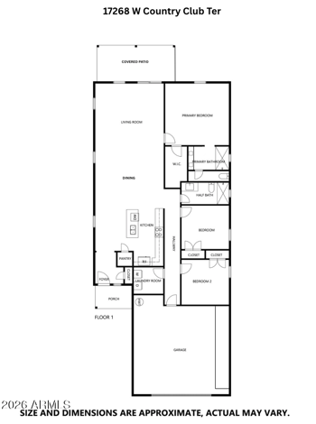 17268 W Country Club Ter, Surprise, AZ 85387