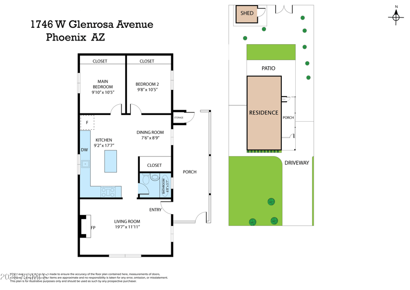 1746 Glenrosa Ave, Phoenix, AZ 85015