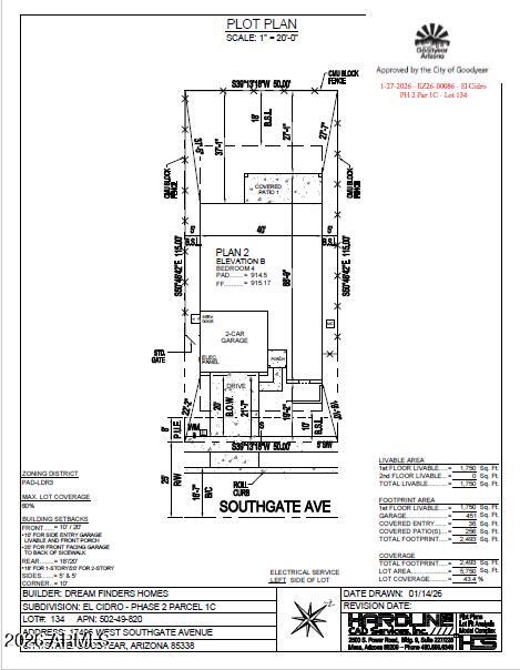 17496 W Southgate Ave, Goodyear, AZ 85338