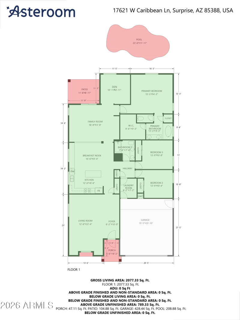 17621 W Caribbean Ln, Surprise, AZ 85388